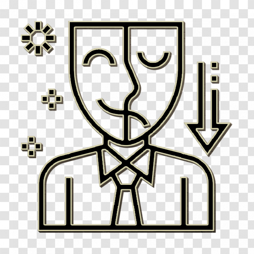 Personality Icon Business Recruitment Icon Sad Icon Transparent PNG