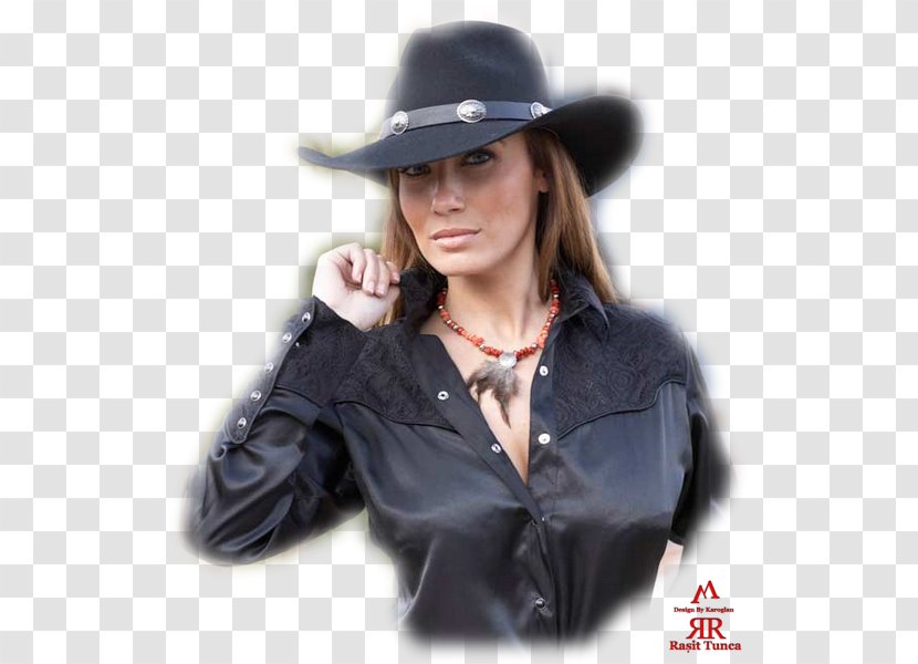 Woman With A Hat Fedora Painting - Chaps Transparent PNG
