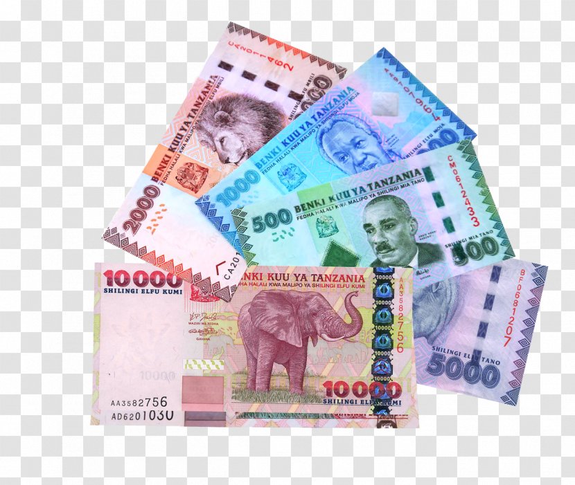 Banknote Tanzanian Shilling Money Currency Cent - Paper Transparent PNG