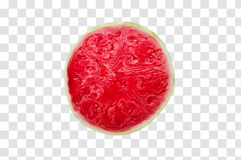 Red Button Food - Watercolor Transparent PNG