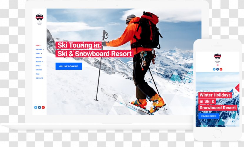 Ski Bindings Escuela Española De Esquí Y Snow Resort Skiing - Winter Sport Transparent PNG