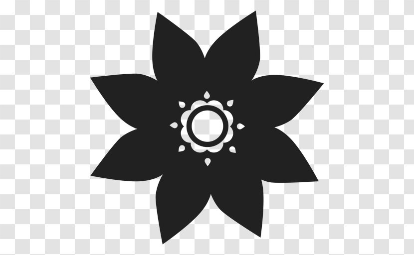 Circle Flower - Petal - Symbol Logo Transparent PNG