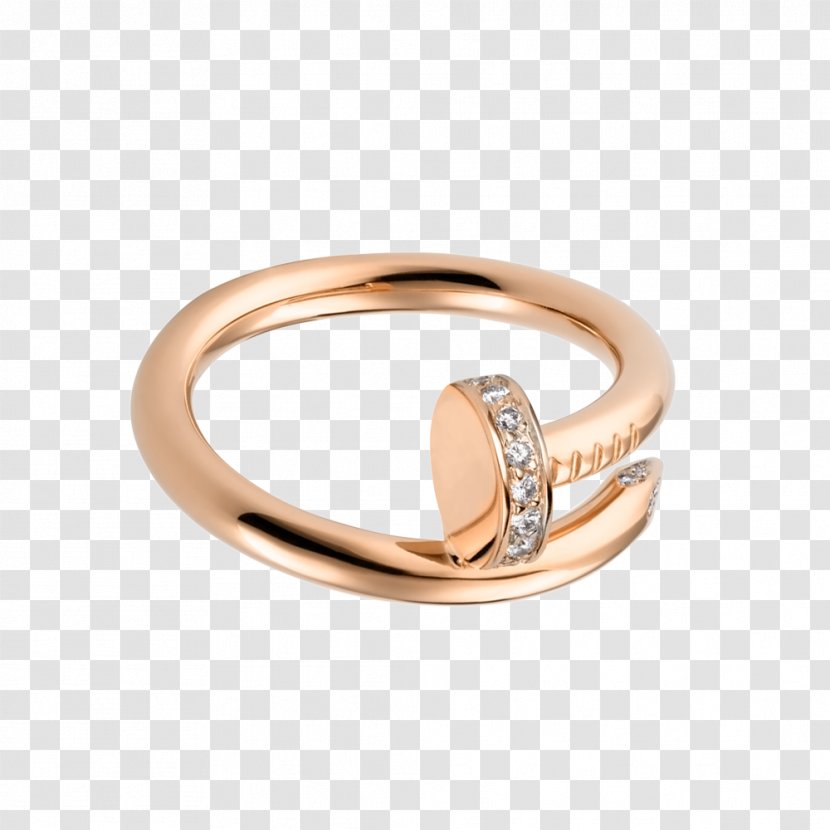 Wedding Ring Cartier Gold Engagement - Bracelet Transparent PNG