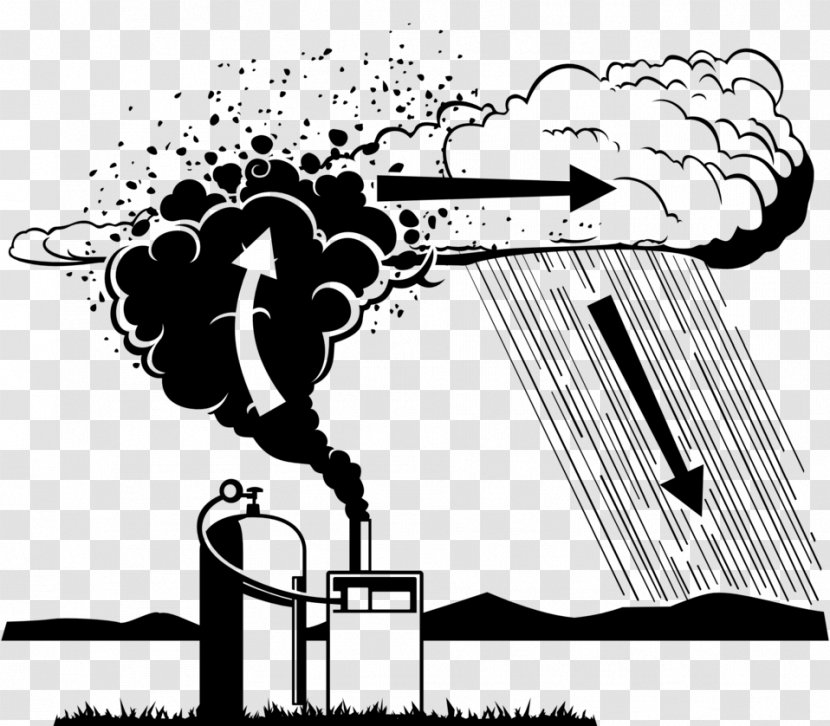 Cloud Seeding Weather Modification Operation Popeye Electric Generator - Black And White - Sketch Transparent PNG
