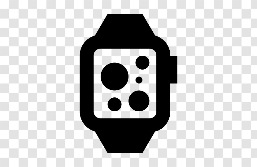 Apple Watch Smartwatch Clip Art - Black Transparent PNG