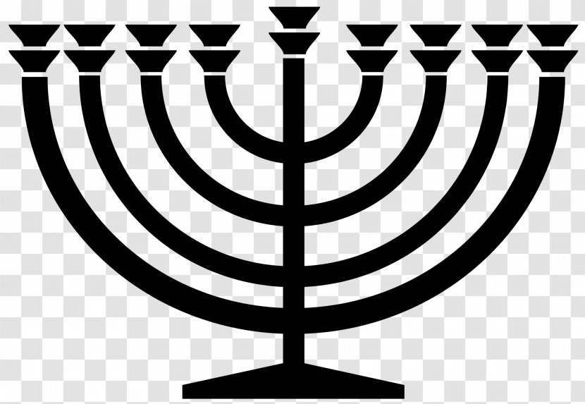 Menorah Judaism Hanukkah Jewish Symbolism - Stock Photography Transparent PNG