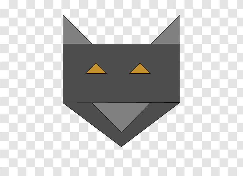 Cat Line Angle - Triangle Transparent PNG