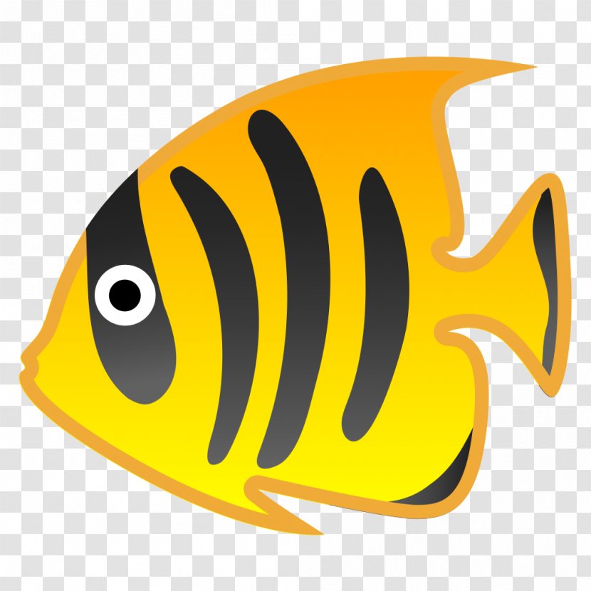 Fish Emojipedia Noto Fonts - Orange Transparent PNG