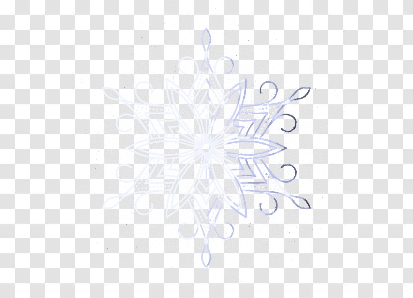 White Line Pattern Plant Drawing Transparent PNG