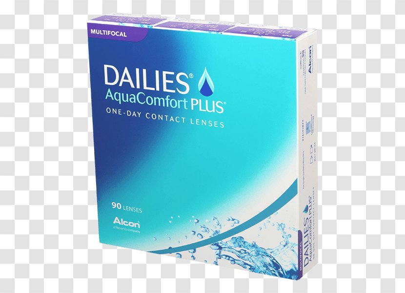 Contact Lenses Dailies AquaComfort Plus Toric Multifocal Focus - Aquacomfort - Glasses Transparent PNG