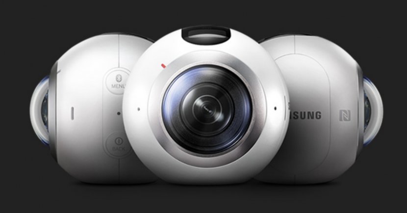 Samsung Galaxy Gear 360 VR Virtual Reality Headset Camera - Digital Transparent PNG