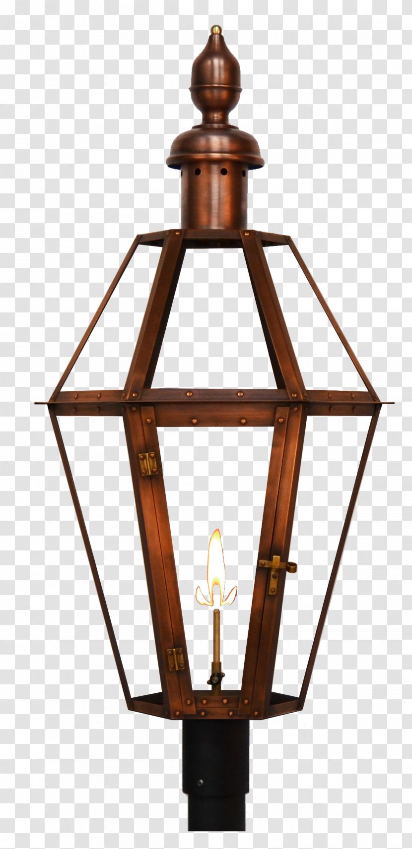 Gas Lighting Lantern Coppersmith - Kongming Latern Transparent PNG