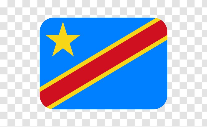 Flag Of The Democratic Republic Congo - Area Transparent PNG