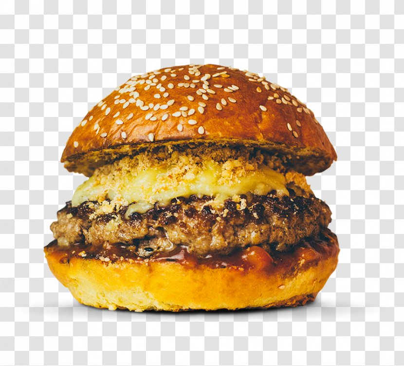 Cheeseburger Hamburger Buffalo Burger Slider Veggie - Fast Food - Junk Transparent PNG