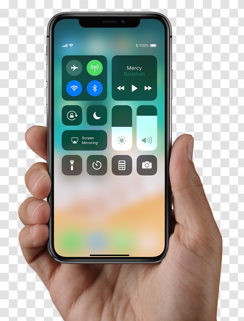 Face ID Front-facing Camera Apple Smartphone - Feature Phone Transparent PNG