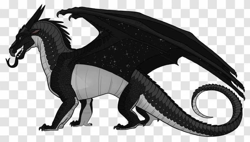 Wings Of Fire Nightwing The Dark Secret Dragon - Word Transparent PNG