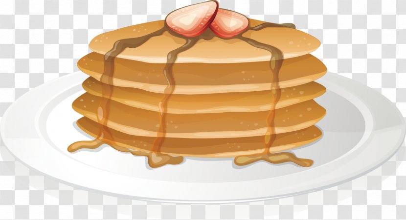 Pancake Full Breakfast Illustration - Flavor - Bread Transparent PNG