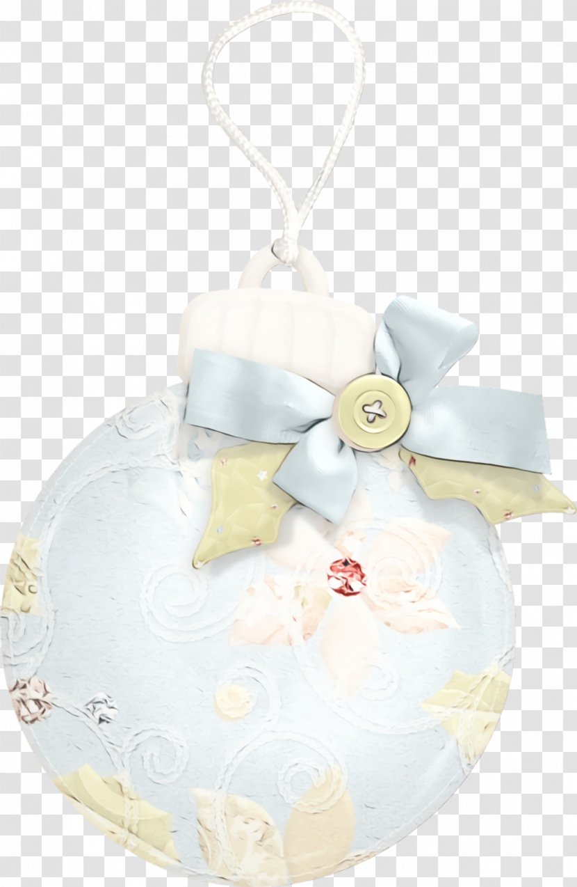 Christmas Ornament - Watercolor - Wedding Ceremony Supply Transparent PNG