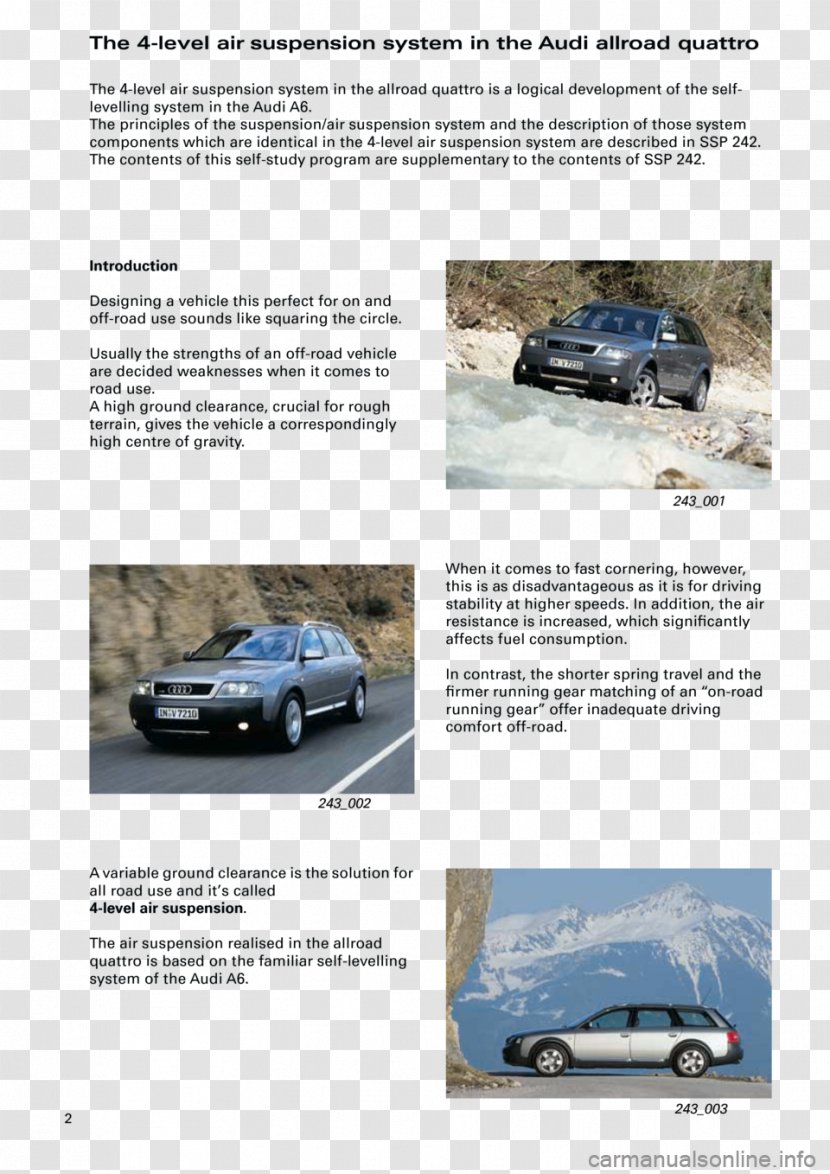 2005 Audi Allroad Car A4 Quattro 1999 - A6 Transparent PNG