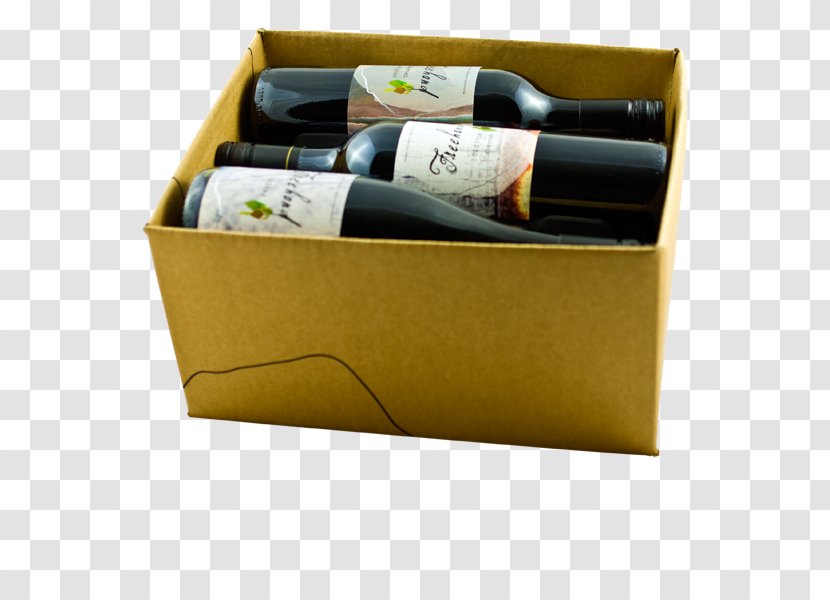 Wine Carton Product - Red Packing Transparent PNG