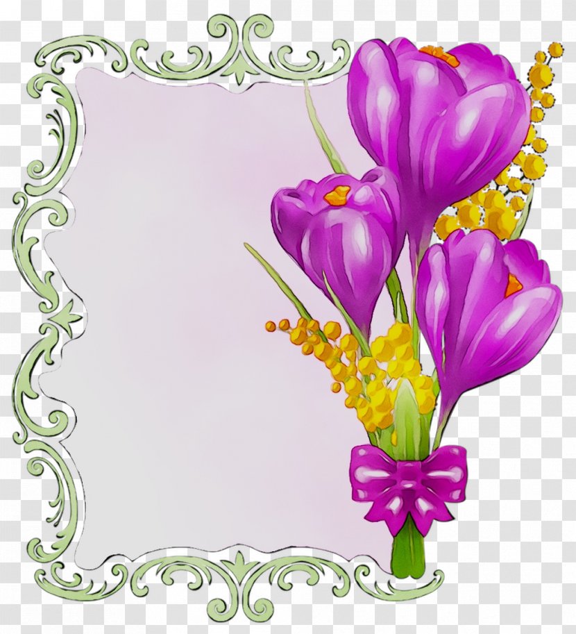 Crocus Floral Design Cut Flowers Flower Bouquet - Petal Transparent PNG