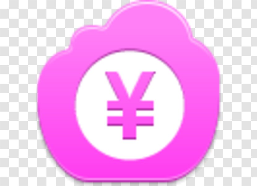 Currency Symbol Dollar Sign United States Japanese Yen - Magenta Transparent PNG