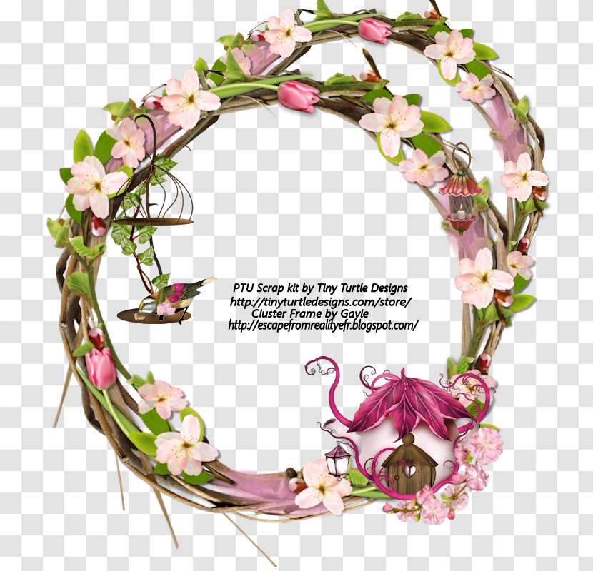 Floral Design Wreath Cut Flowers Petal - Flower Transparent PNG