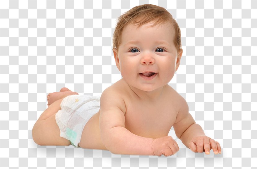 Diaper Infant Smile Month Childhood - Happiness - Cute Baby Transparent PNG