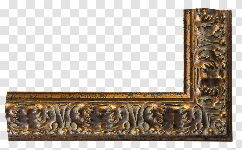 Brass 01504 Picture Frames Rectangle Transparent PNG