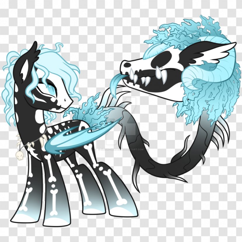 Pony Cartoon Drawing Skeleton Carnivora Transparent PNG