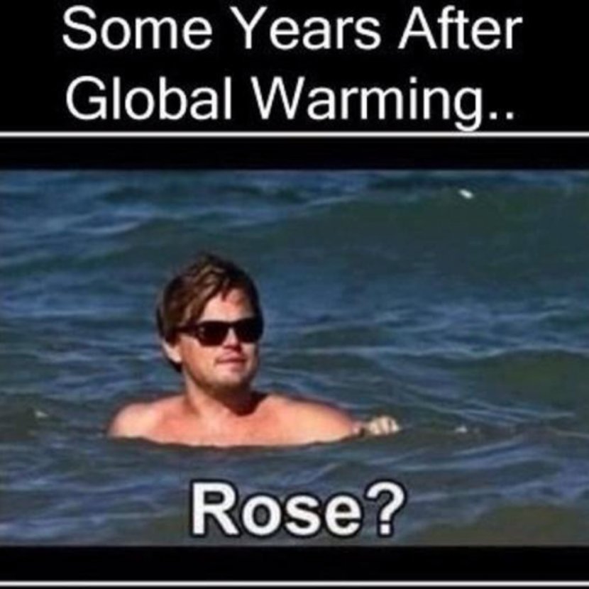 Leonardo DiCaprio Titanic Global Warming Climate Change - Heart - Dicaprio Transparent PNG