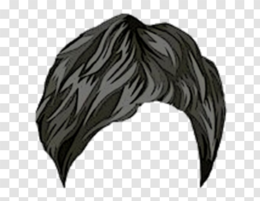 Face Hair Headgear Clip Art - Black Transparent PNG