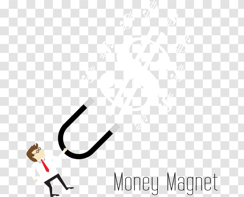 Money Photography Clip Art - Area - Vector Man Magnet Transparent PNG