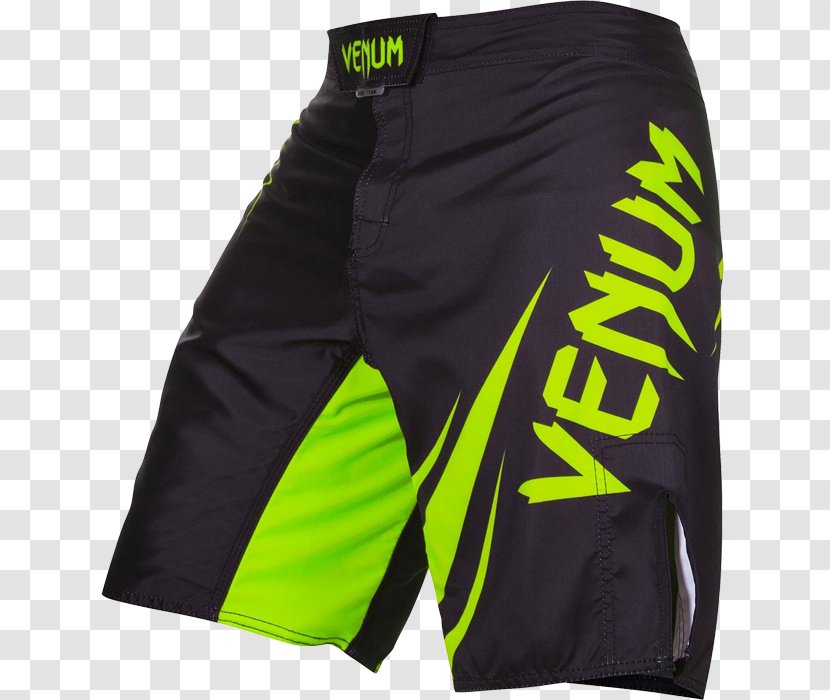Venum Challenger MMA Shorts Boxing Mixed Martial Arts - Brand Transparent PNG