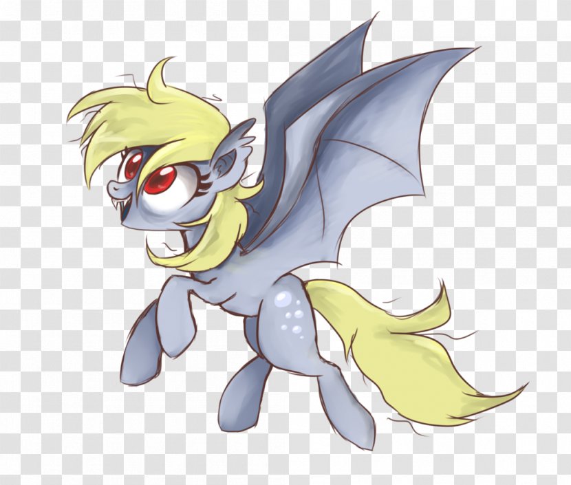 Derpy Hooves Pony Bat Fluttershy Twilight Sparkle - Cartoon Transparent PNG