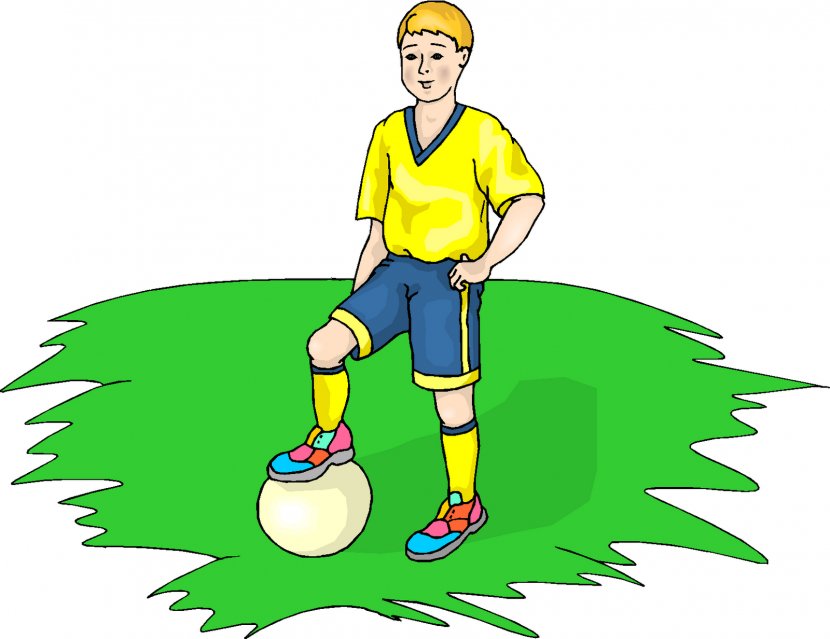 Football Player American Clip Art - Male - Animated English Cliparts Transparent PNG
