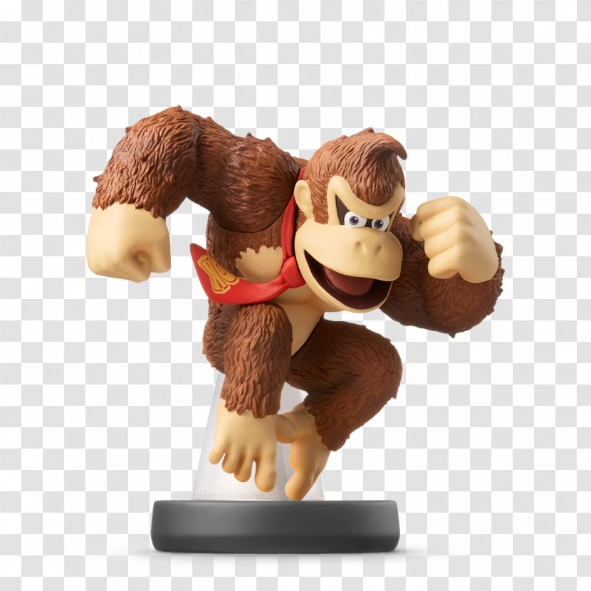 Super Smash Bros. For Nintendo 3DS And Wii U Donkey Kong Toad Amiibo - Bros Transparent PNG