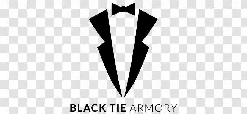 Black Tie Necktie Brand Logo Weapon - Symbol - M Transparent PNG