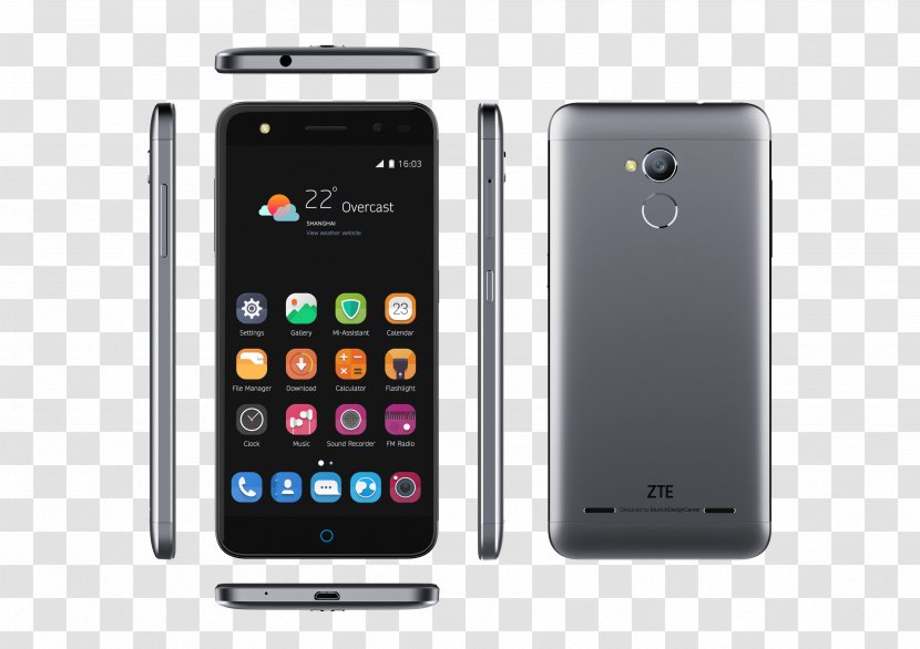 ZTE Blade V7 Telephone Smartphone 4G Transparent PNG