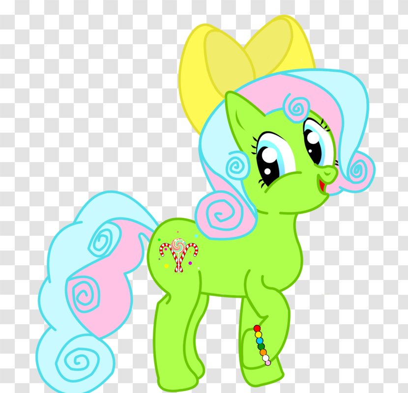 My Little Pony Horse Candy Cane Lollipop - Heart - Colored Transparent PNG