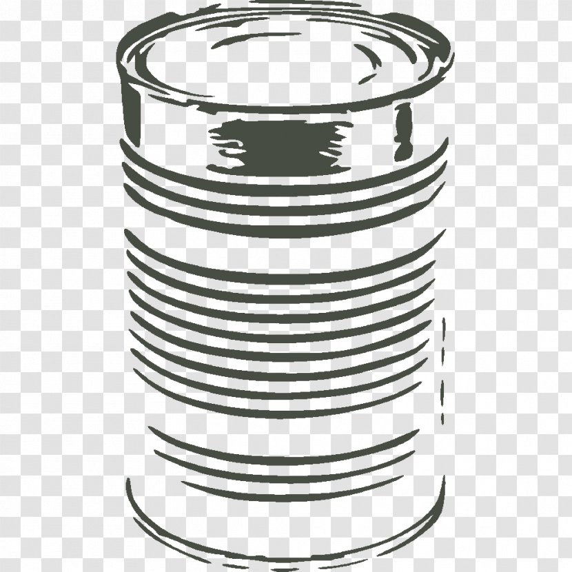 Food Storage Containers Product Design Material - Cylinder - Plexi Transparent PNG