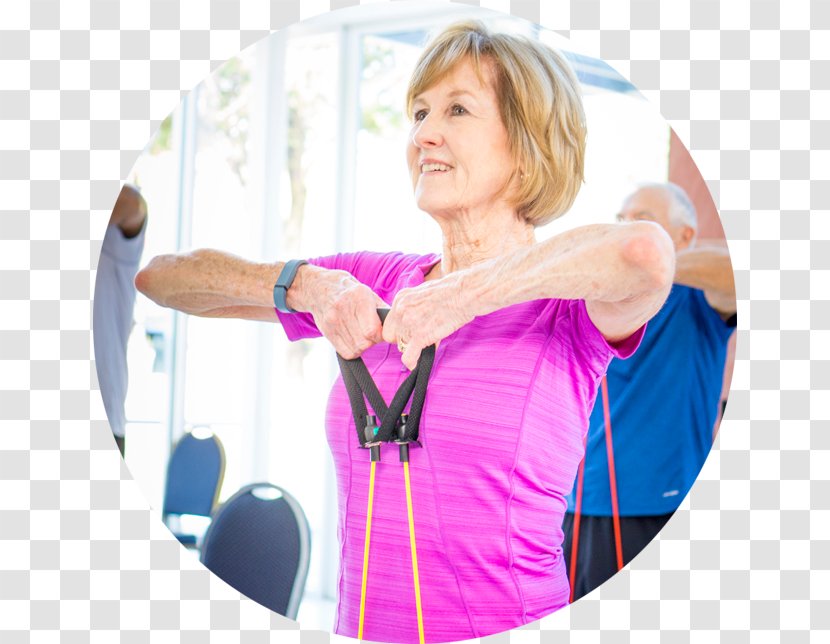 Physical Fitness Aerobic Exercise Centre Cross-training - Standing - Elderly Transparent PNG
