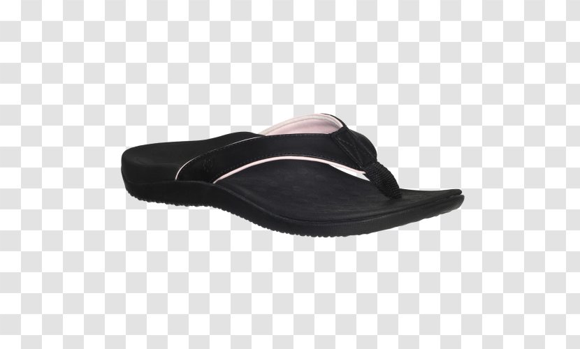 Slipper Sandal Shoe Footwear Flip-flops - Black M - Wave Point Transparent PNG