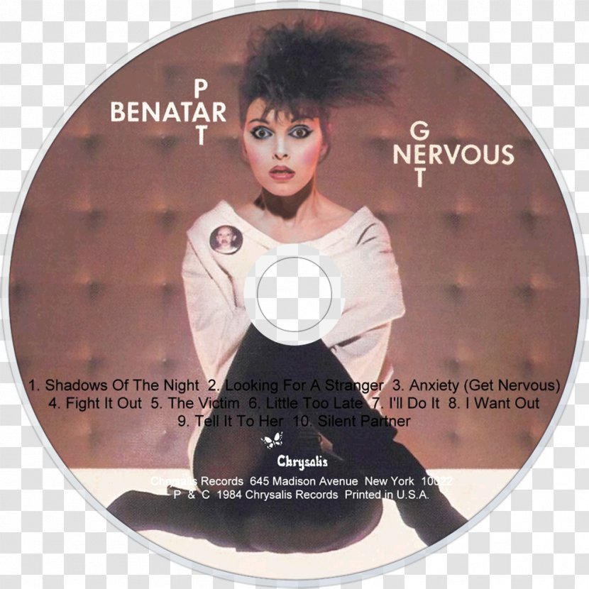 Pat Benatar Anxiety (Get Nervous) Album Best Shots - Watercolor - Patín Soy Luna Transparent PNG