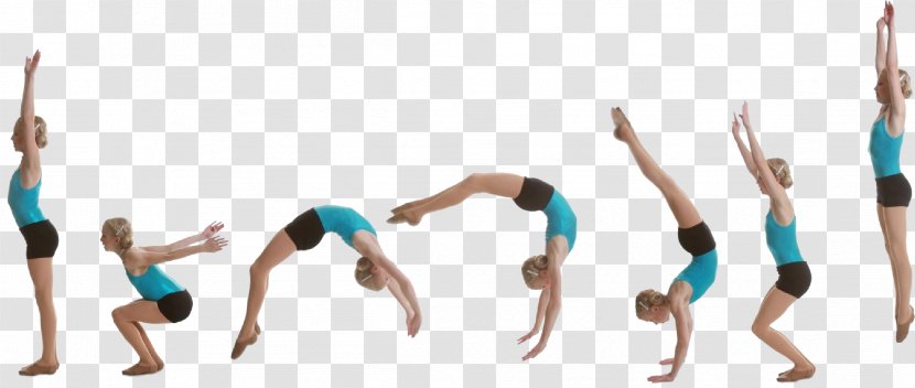 Handspring Gymnastics Cheerleading Tumbling Roundoff - Stunt Transparent PNG