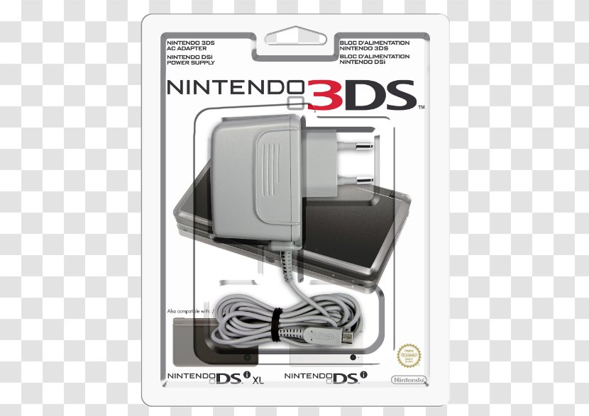 Battery Charger Super Nintendo Entertainment System New 3DS XL - Ac Adapter Transparent PNG