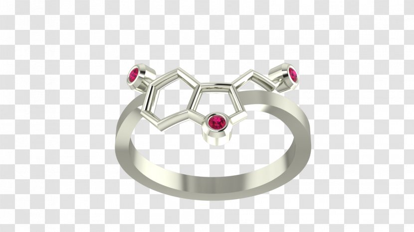 Silver Gemstone Body Jewellery - Ring Transparent PNG