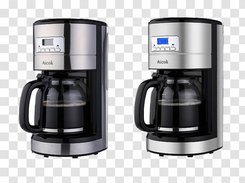 Coffeemaker Espresso Latte Brewed Coffee - Hardware - Aicok Transparent PNG