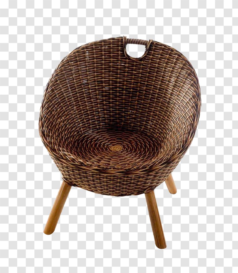 Table Chair Calameae Rattan - Single Transparent PNG