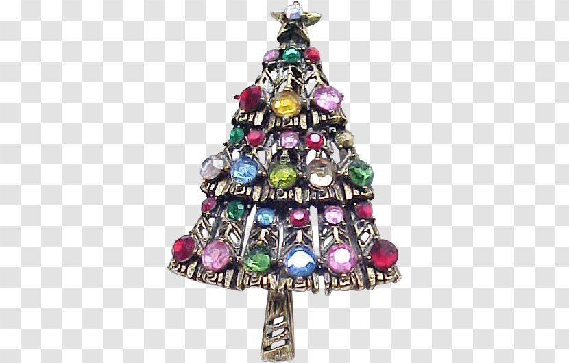 Christmas Ornament Decoration Tree - Holiday - Watercolor Treemulticolored Transparent PNG